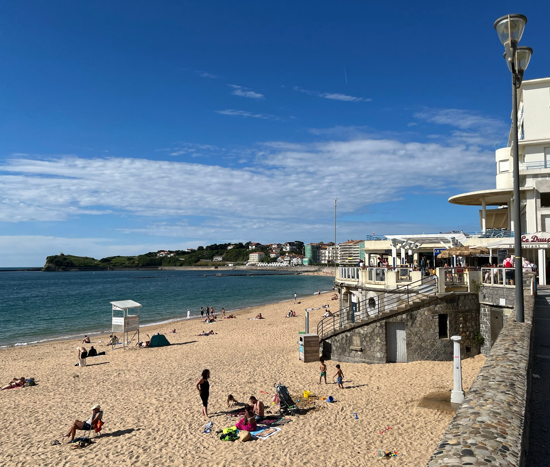 La plage de St-Jean de Luz